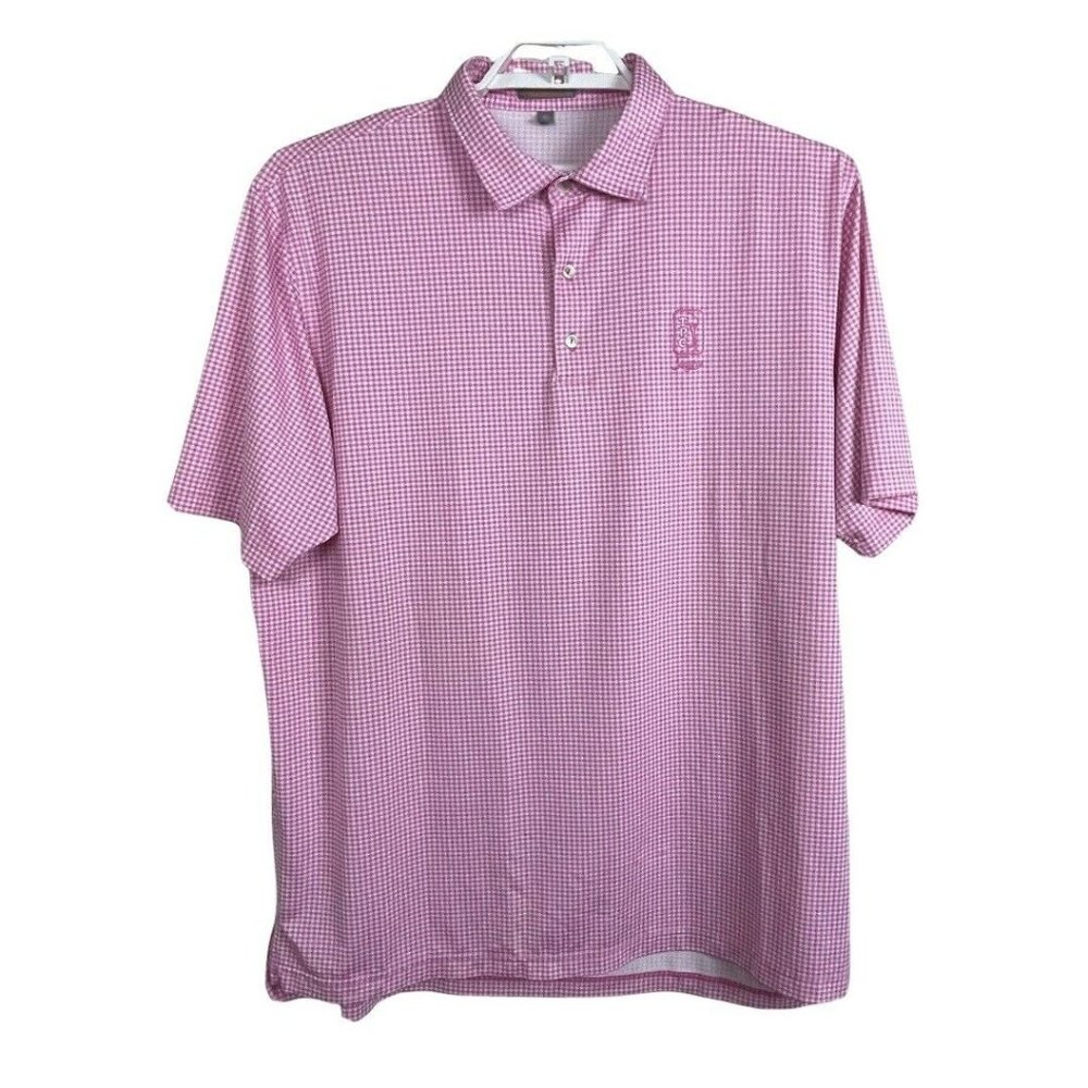 Peter Millar Summer Comfort  Plaid Polo Shirt